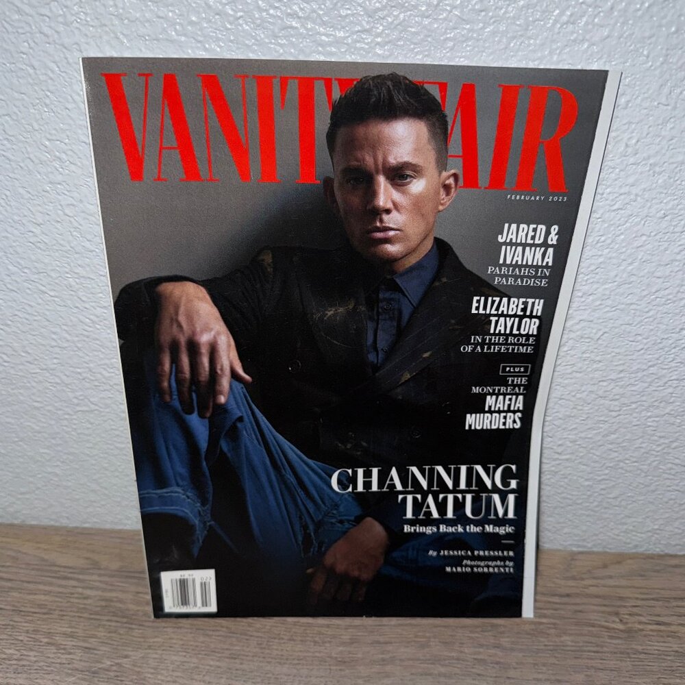Vanity Fair USA Magazine February 2023 CHANNING TATUM Cover Magic Mike BRAND NEW
